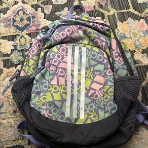 Adidas Multicolor Backpack for girls